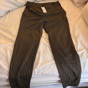 Patterned dress pants